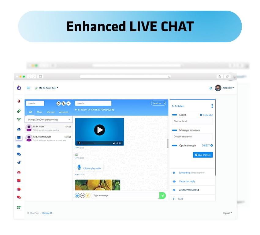 ChatPion: AI Chatbot for Facebook, Instagram, eCommerce, SMS/Email & Social Media Marketing (SaaS) - 17