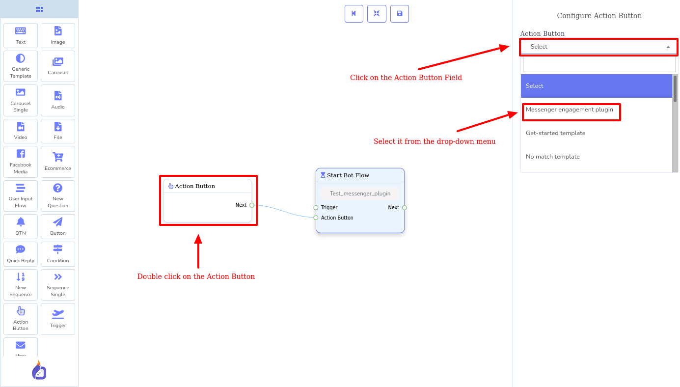 select messenger engagement plugin