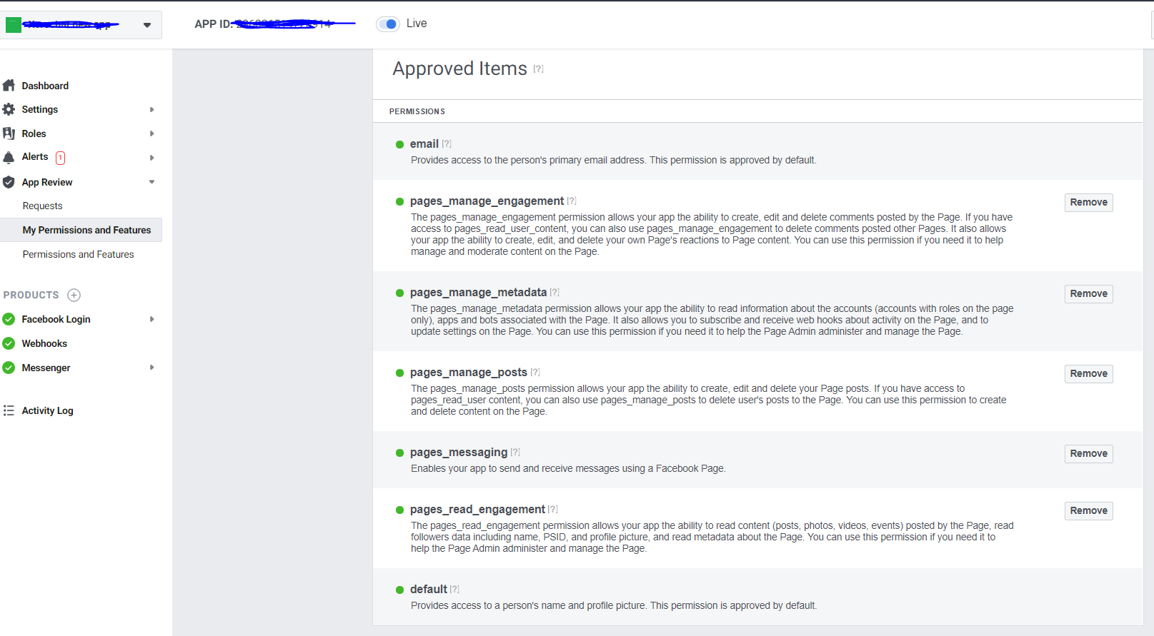 How to submit Facebook application for review