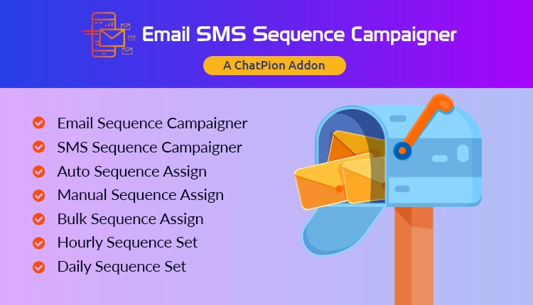 Email & SMS Sequence Campaigner : A ChatPion Add-on