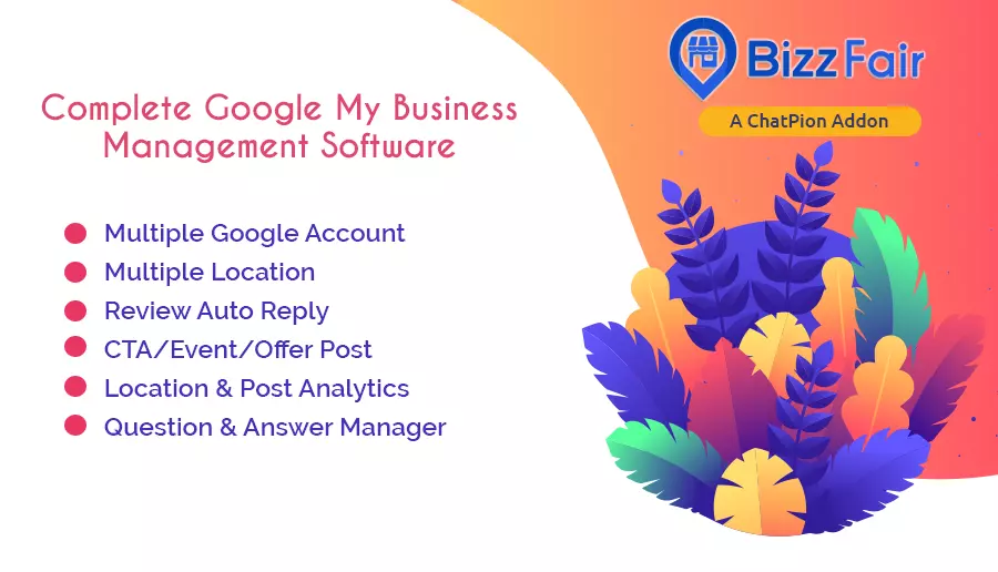 BizzFair- Google My Business Made Easy : A ChatPion Add-on