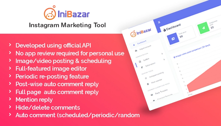 IniBazar - Instagram Post Scheduler & Marketing Tool