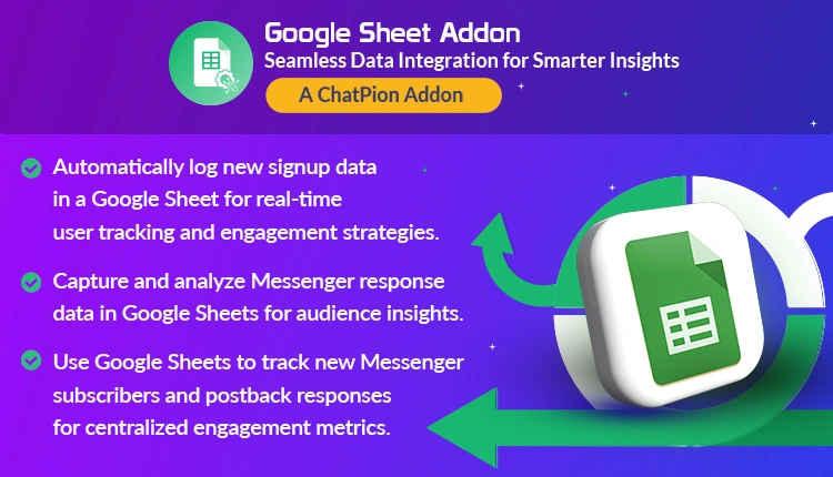 Google Sheet Integration : A ChatPion Add-on